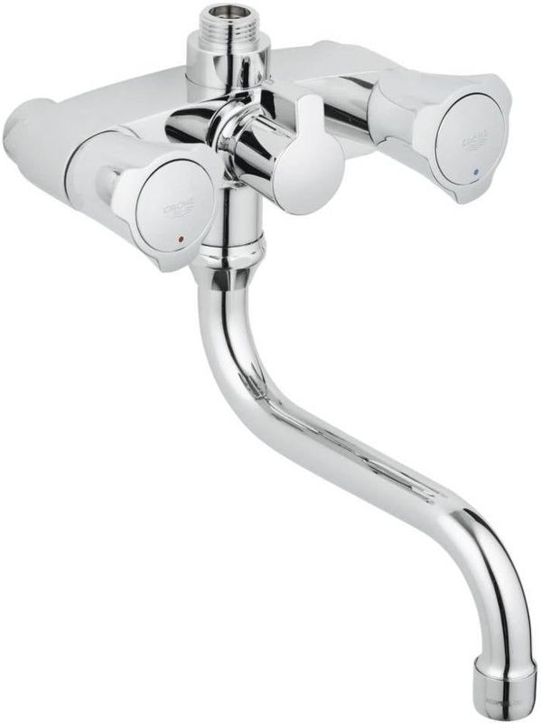 GROHE Costa L - Douchekraan - Chroom - Wandmontage - Messing