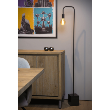 Lucide Lorin Vloerlamp Zwart