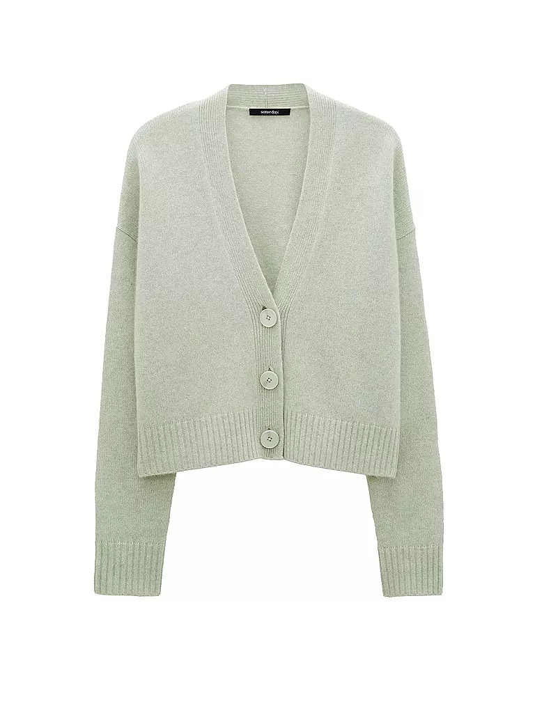 SOMEDAY Cardigan SOPO_TUNJA hellgrün