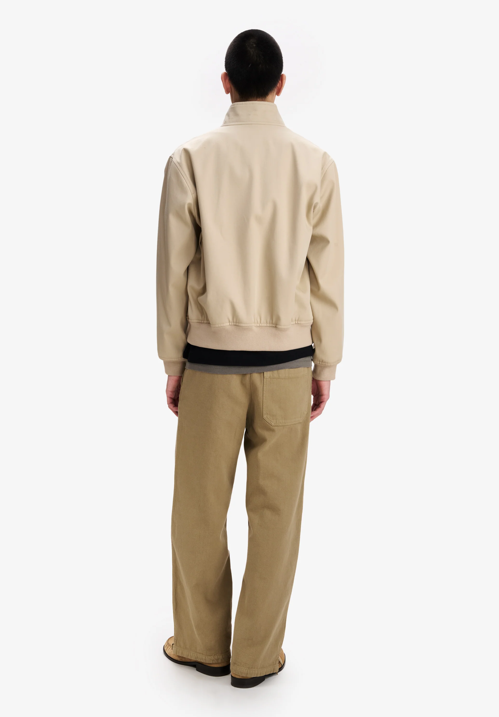 Blouson Zippé - Beige