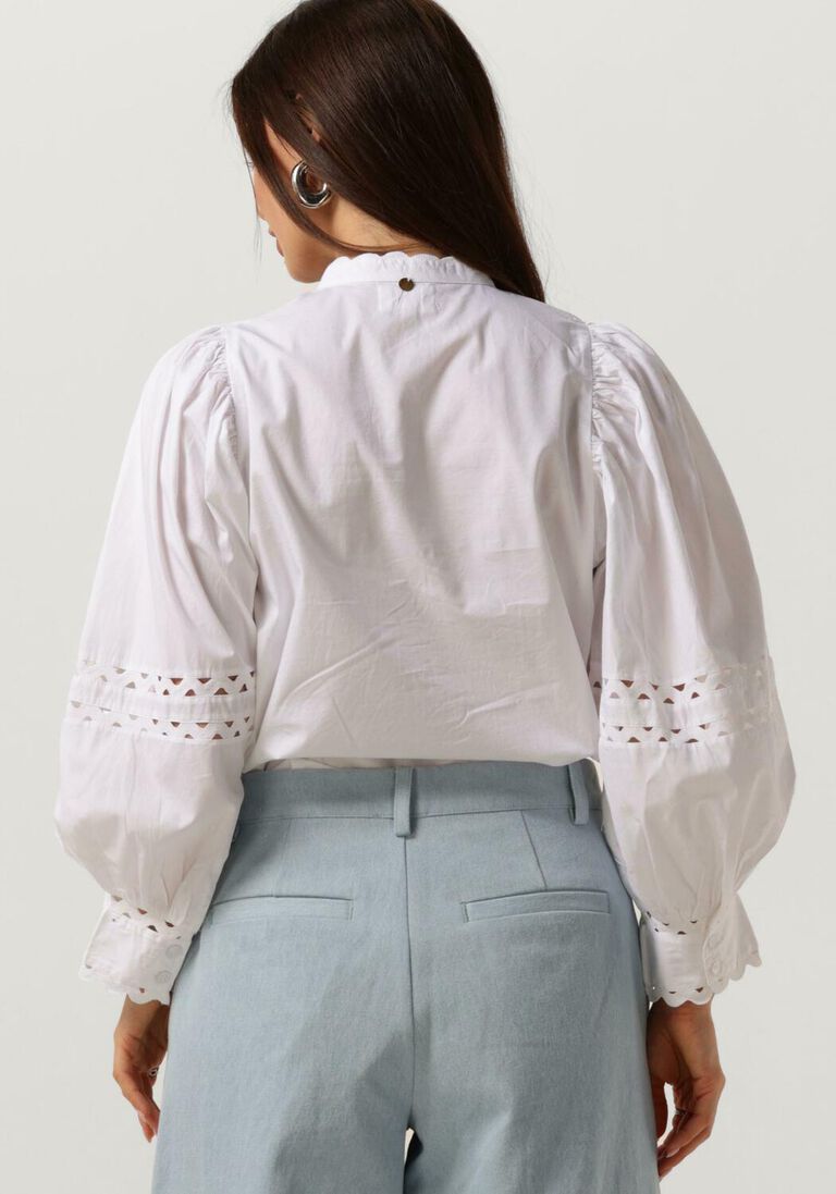 ANTIK BATIK witte antik batik blouse rodo blouse