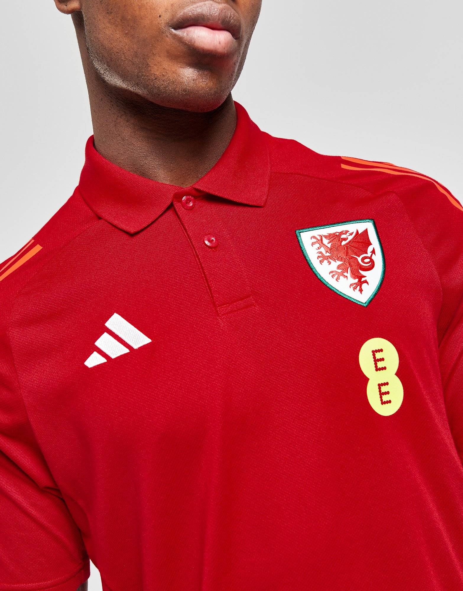 adidas Polo Pays de Galles Tiro 24 Homme