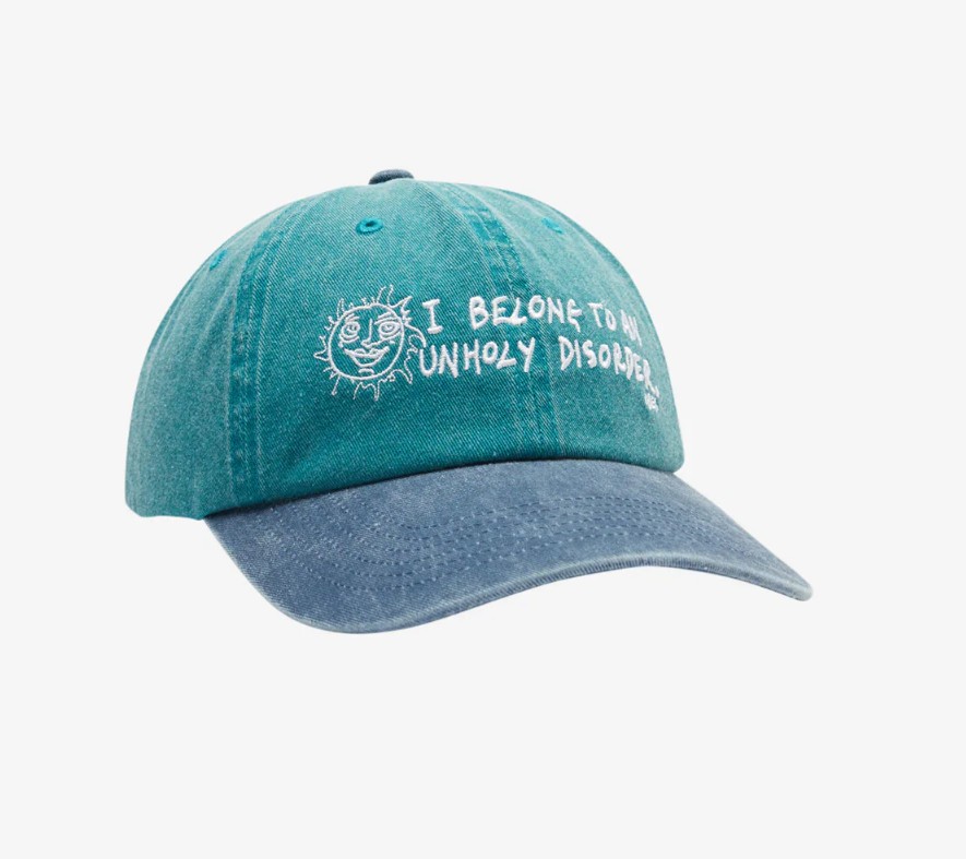 Obey Pigment Disorder 6 Panel Snapback Teal
