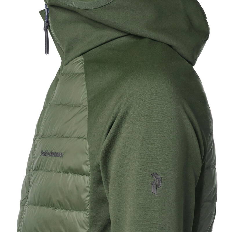 Peak Performance Down Hybrid Hood Dunjakke Herre