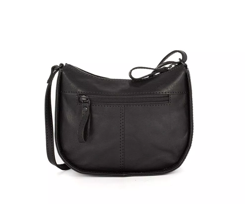 Spikes & Sparrow Emilie Crossbody Tas Black