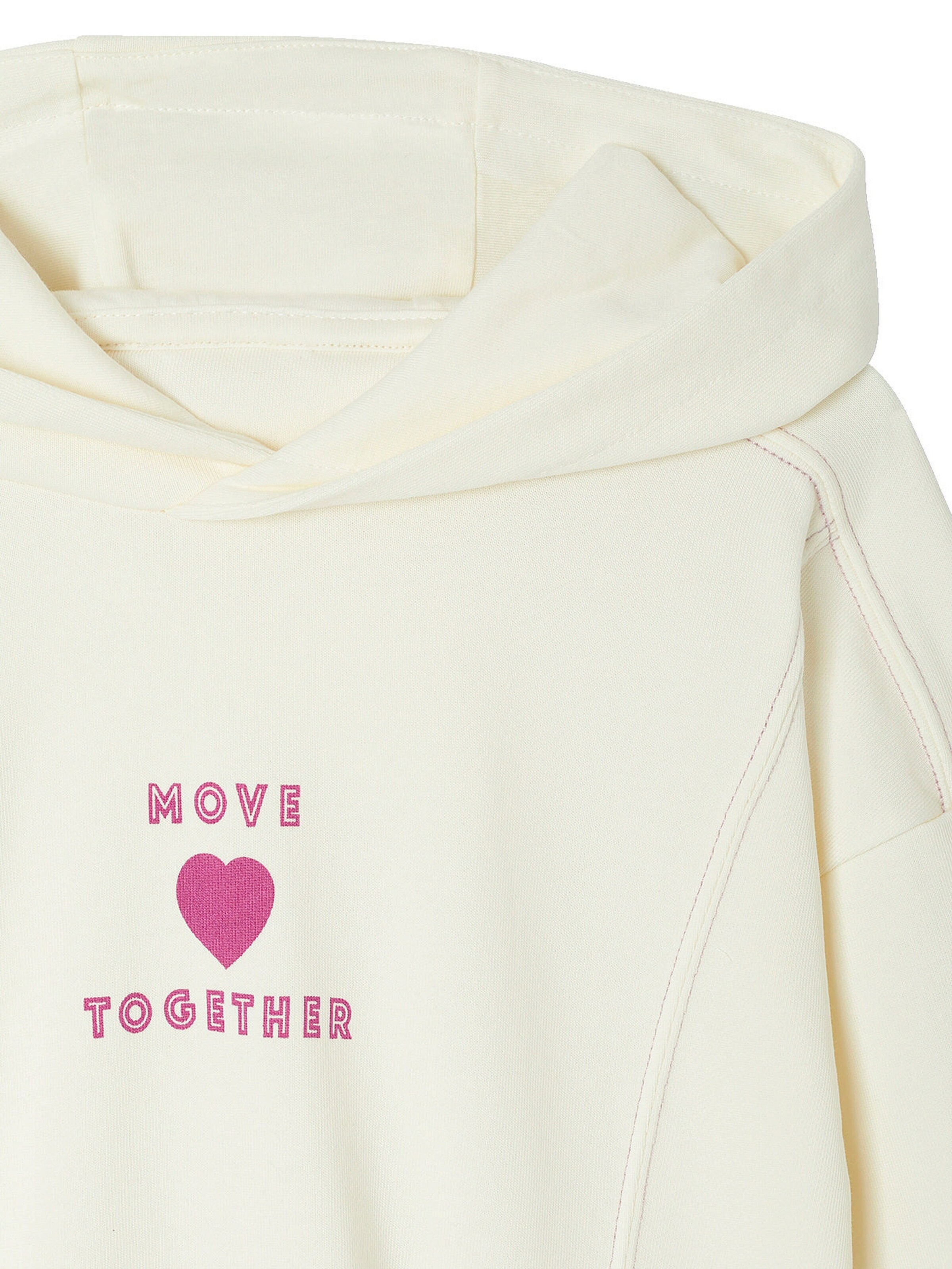 Vertbaudet Mädchen Sport-Set: Kapuzensweatshirt & Leggings lila