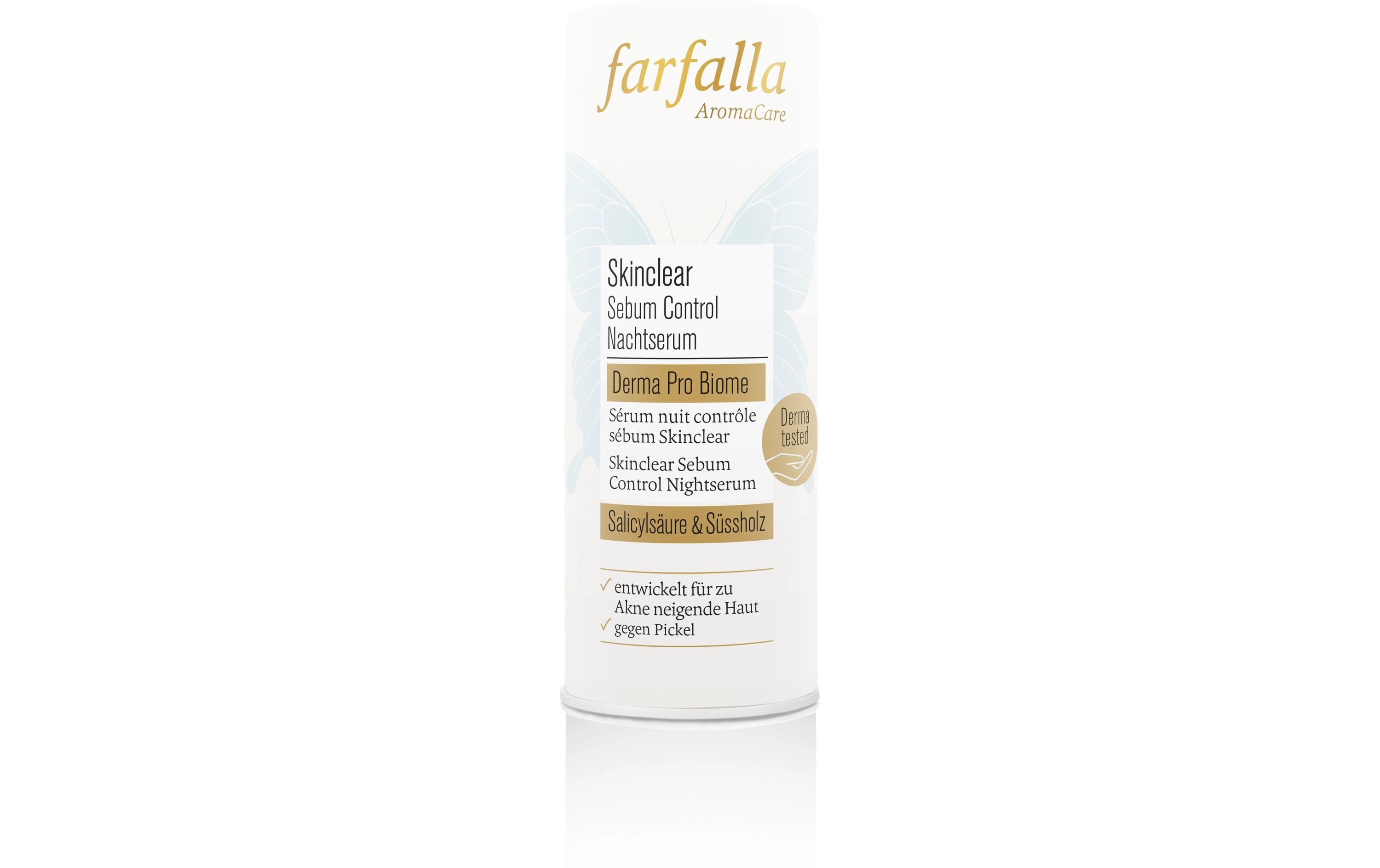 Gesichtsserum Skinclear Derma Pro 15 mlNatürliches Serum, Soforthilfe für das Wohlbefinden der Haut
