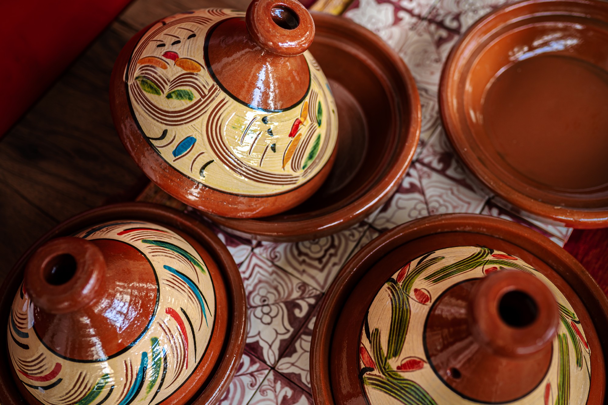 Tajine 'Tetouan', braun, multicolor, Ø 25 cm zu 19,00