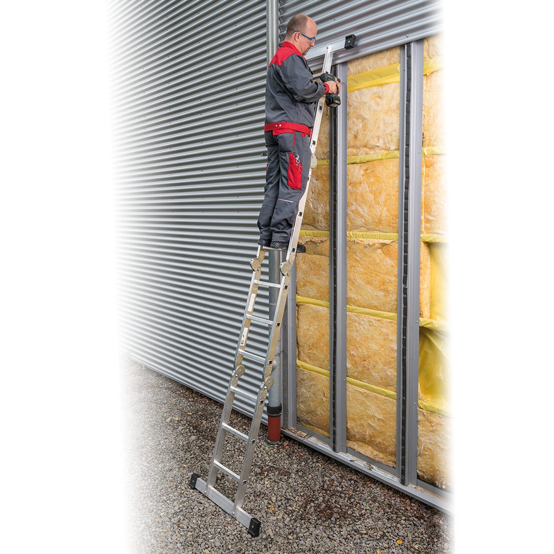 Euroline Premium 304 Vouwladder 4x3 Sporten