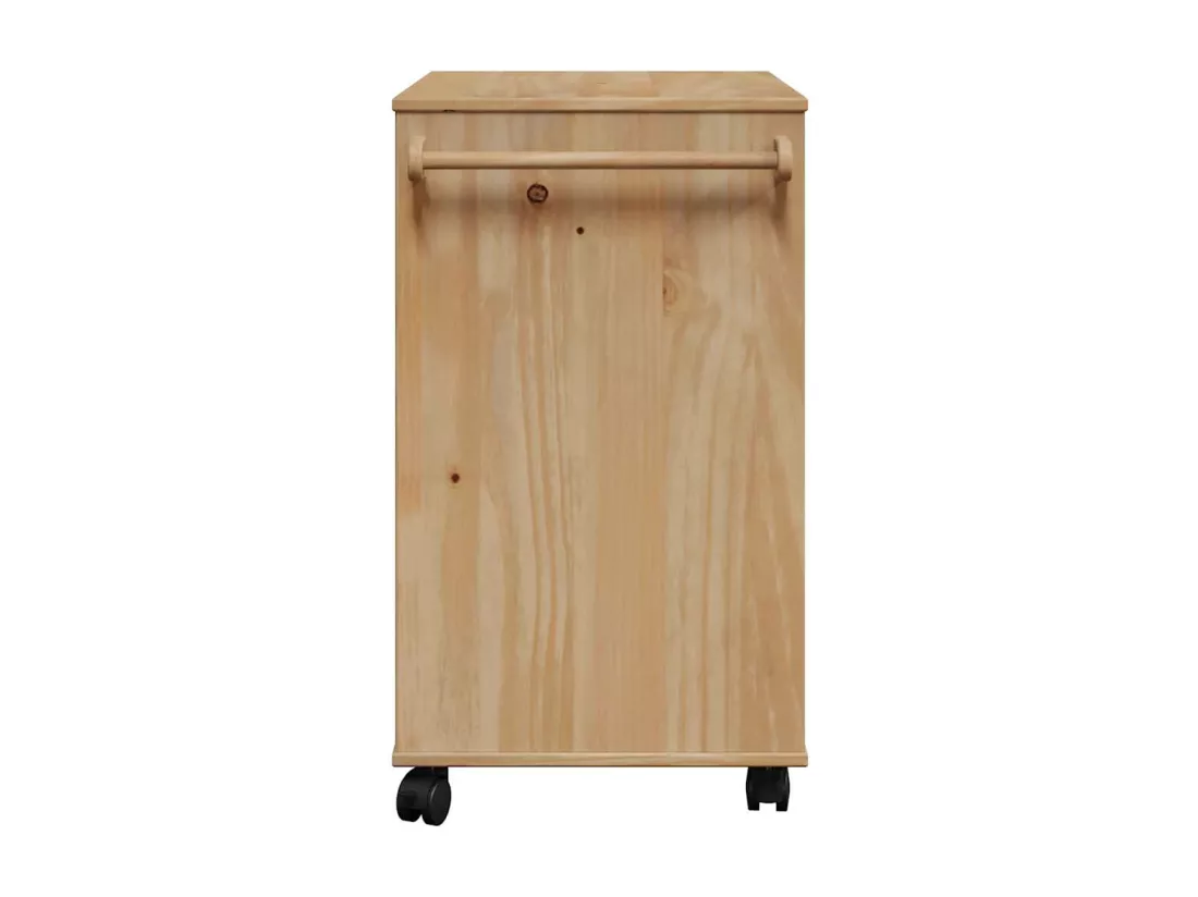 Chariot de cuisine OTTA 59x45x80 cm bois massif de pin