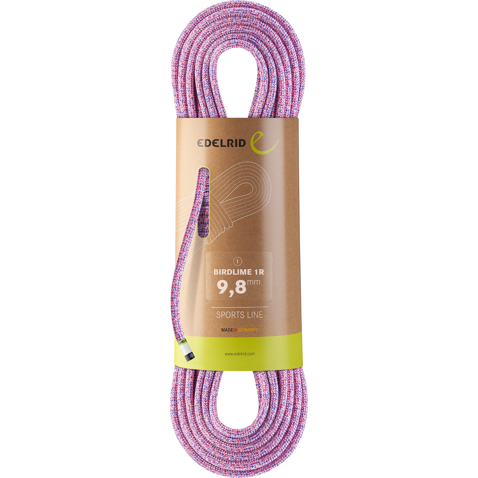 Edelrid Birdlime 1R 9,8mm Seil pink