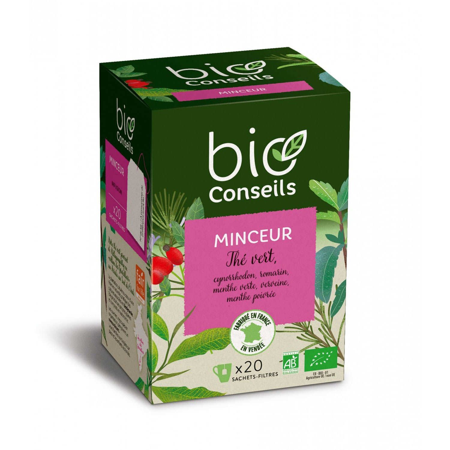 Infusion Minceur Bio au thé vert