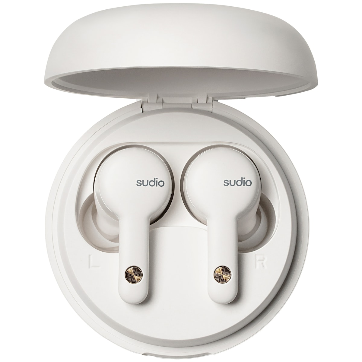 Sudio A2 trådløse in-ear hodetelefoner (hvit)