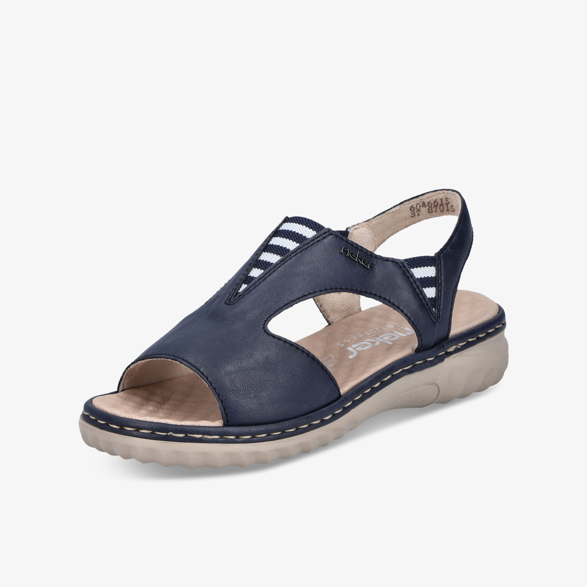 rieker Damen Sandalen blau