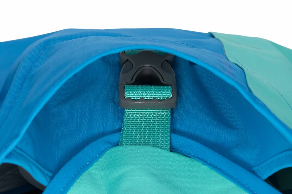 Veste imperméable étanche et coupe-vent sun shower™ avec passage pour la laisse. Couleur: blue dusk (bleu), taille: s