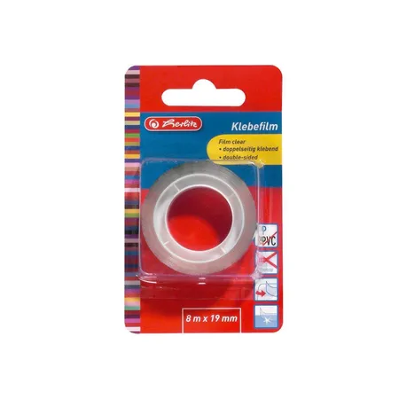 Herlitz Klebefilm 8m x 19mm doppelseitig klebend