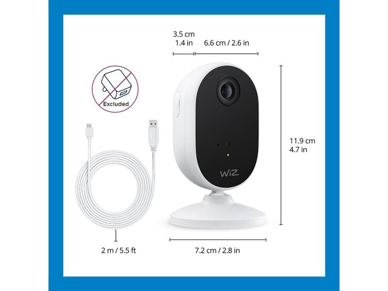 WiZ Indoor Camera mit WiFi Netzwerkkamera