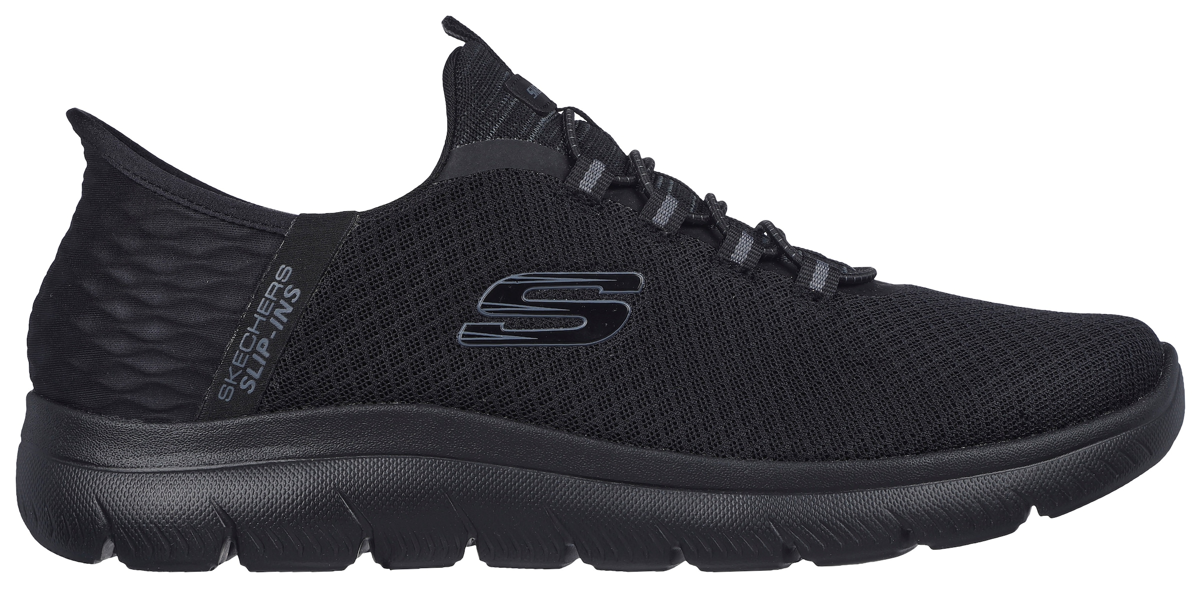 Skechers Slip-On Sneaker »SUMMITS-HIGH RANGE«  Slipper, Freizeitschuh, Halbschuh in veganer Verarbeitung