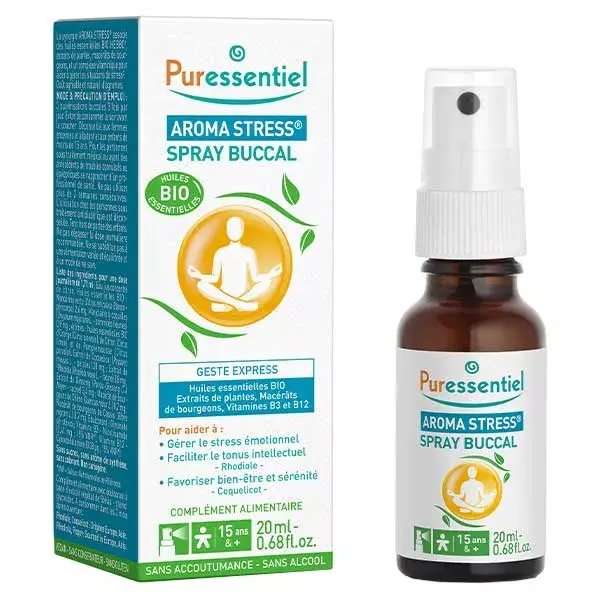 Spray Oral Anti-Stress Aromático Puressentiel 20ml