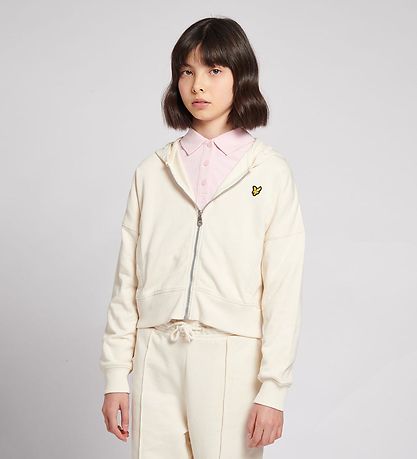 Lyle & Scott Cardigan m. H?tte - Turtle Dove