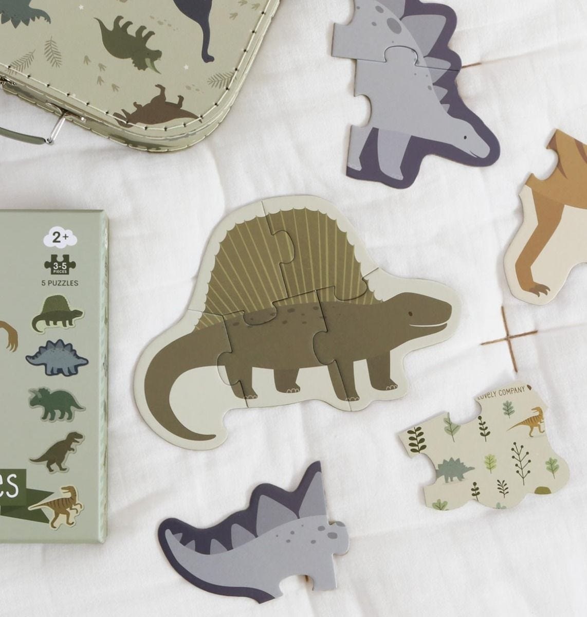 A little lovely company A little lovely company puzzel dinosaurussen