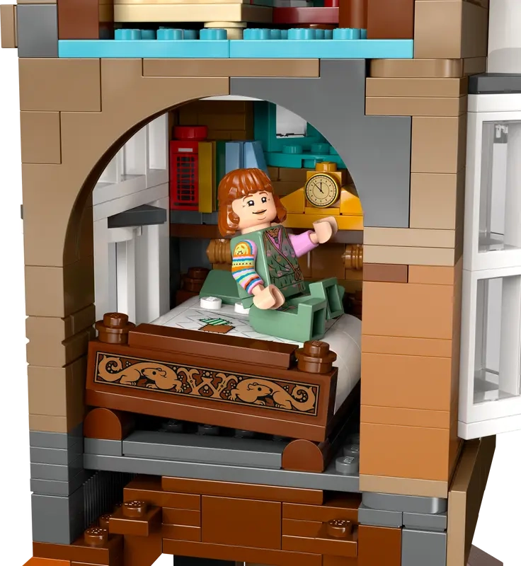 (2405-tlg. Set) Harry Potter Klemmbausteine Spielzeug Sammler Edition Modell Bausatz (76437) Lizenziert - Der Fuchsbau