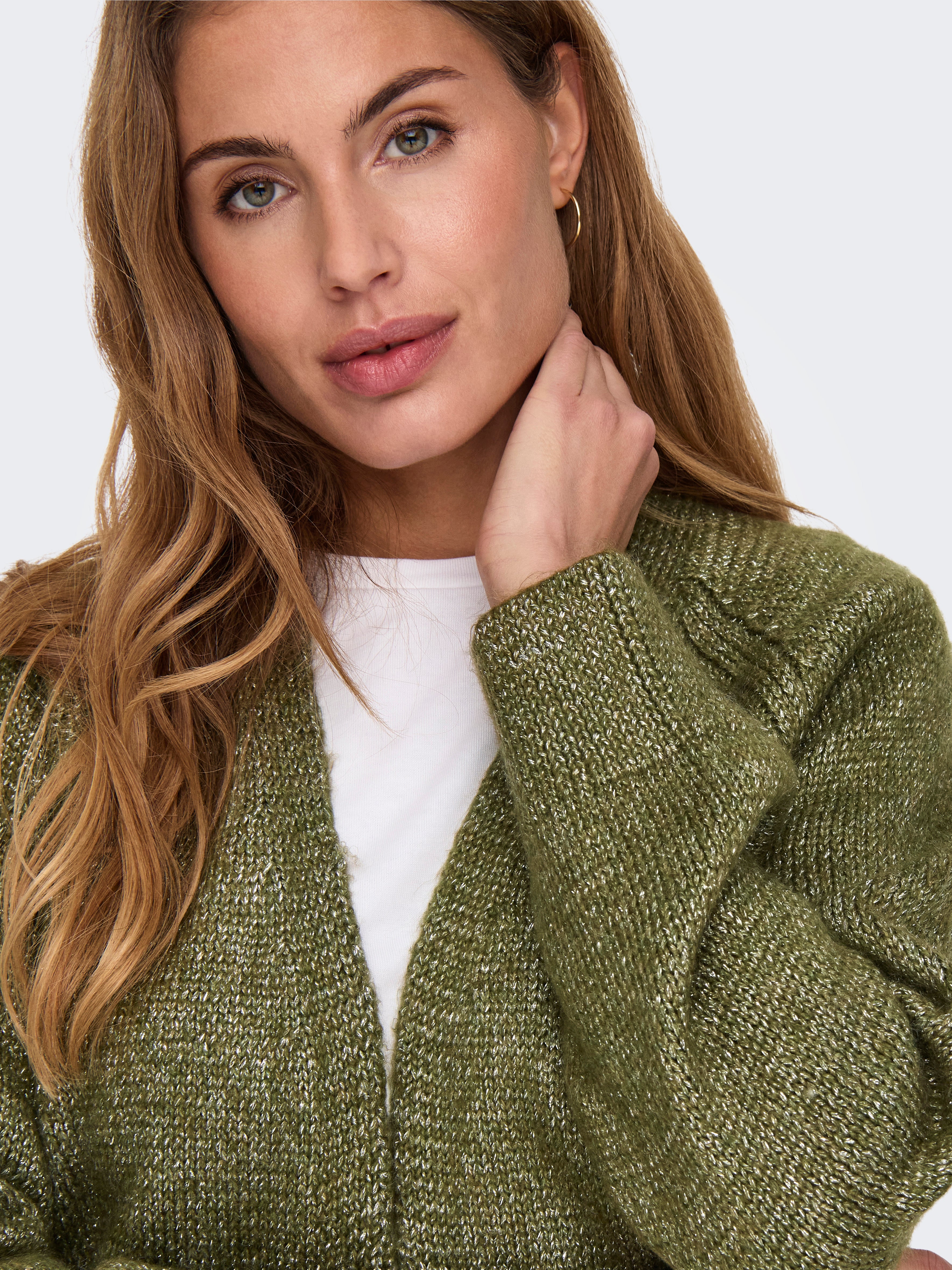 ONLBENIN Strickjacke Loden Green
