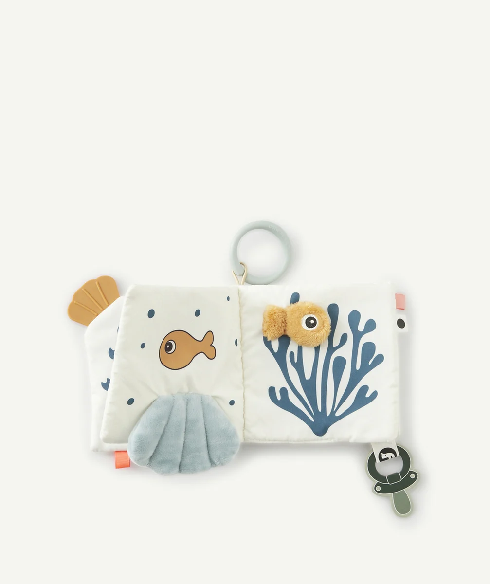DONE BY DEERLIVRE D'ÉVEIL SEA FRIENDS MULTICOLORE