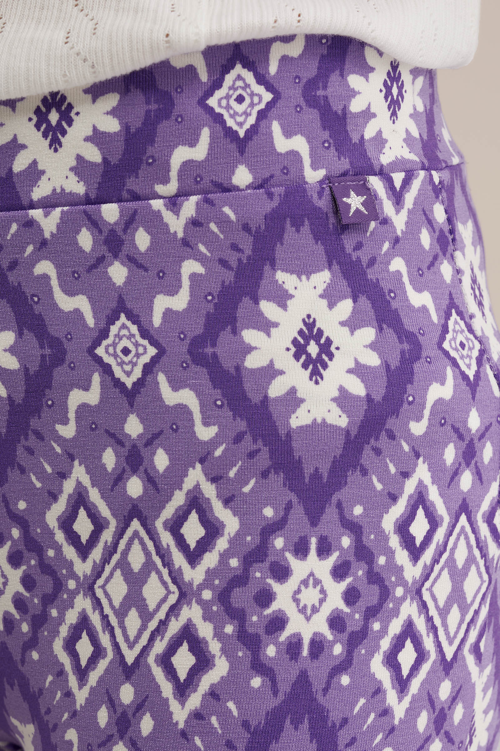 Meisjes flared legging met dessin WE Fashion All-over print