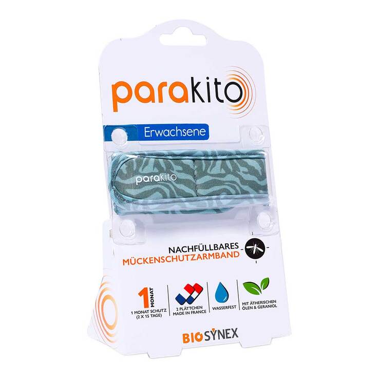Para Kito Mückenschutz Armband Erwachsene Jungle, 1 St
