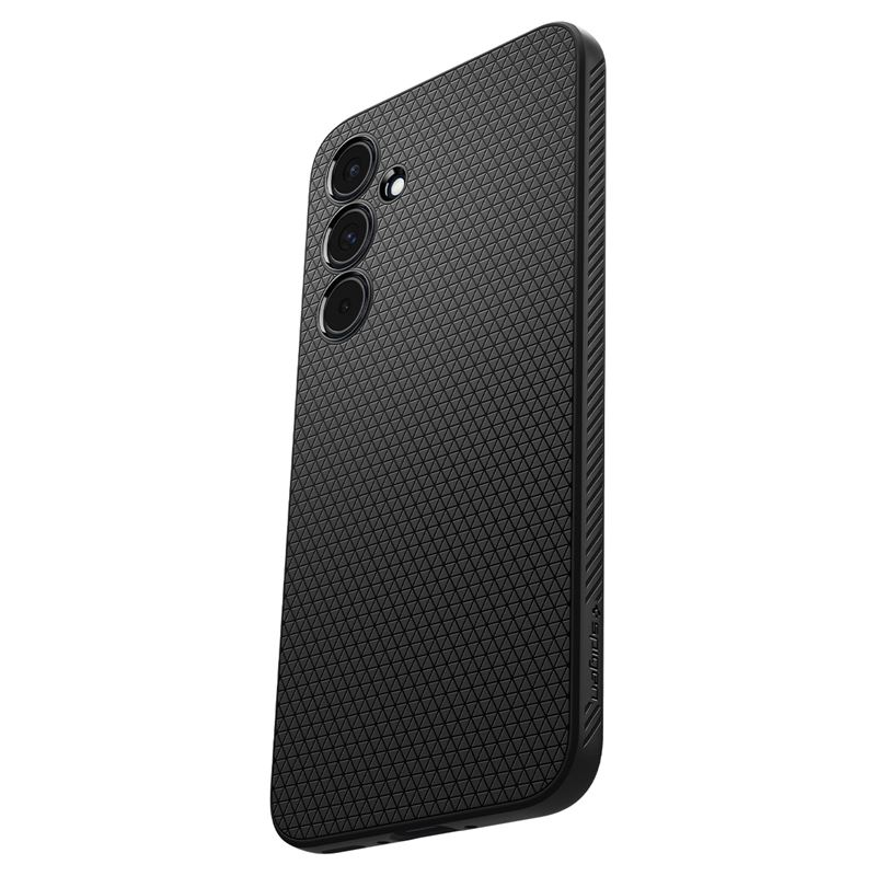 Samsung Galaxy A55 Liquid Air Case Gummi Hülle (ACS07526) - Schwarz