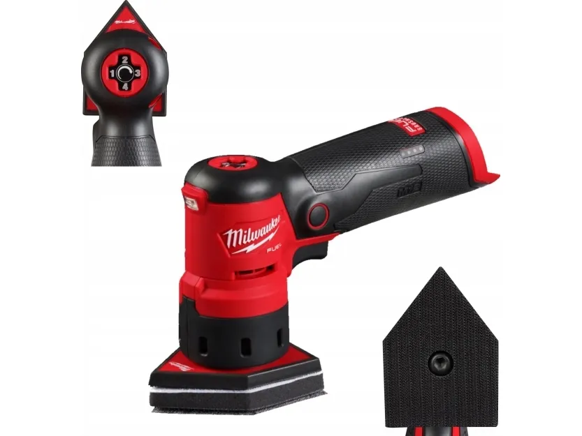 Szlifierka Milwaukee Milwaukee M12FDSS-0B Cordless Vibrating Sander 12 V 88.8 x 63.5 cm (4933479680) - without battery, without charger - SOLO