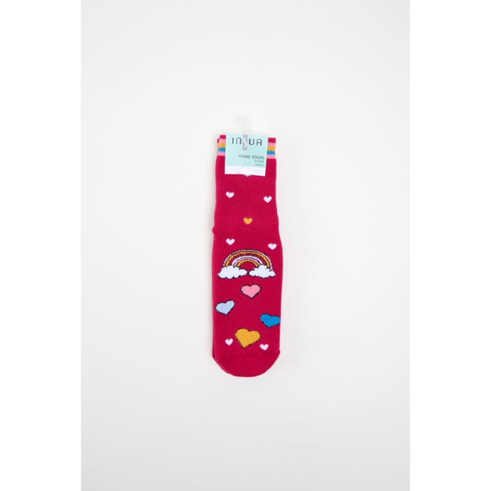 inSua-Kids home socks regenboog antislip - Insua