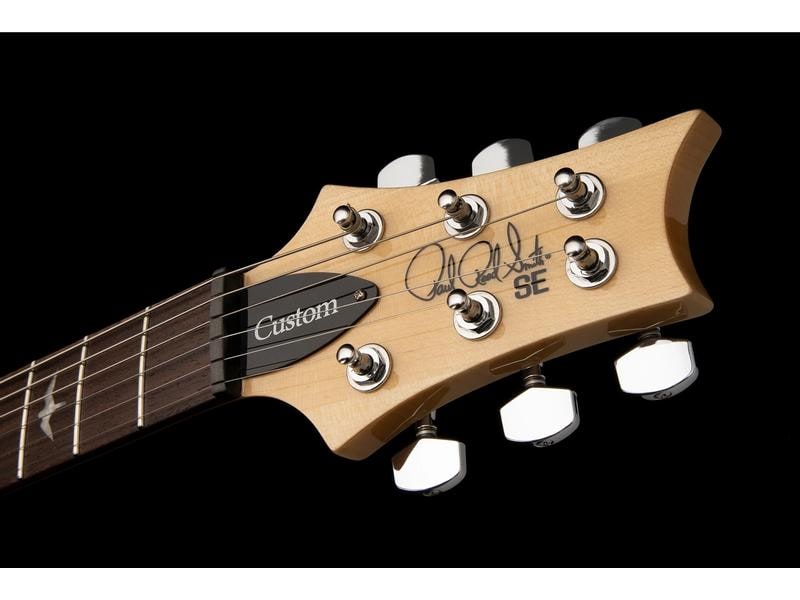 PRS Guitars E-Gitarre SE Custom 24-08 Blood Orange E-Gitarre mit Humbucker-Pickups mit «Split Coil»-Funktionalität für insgesamt 8 Pickup-Konfigurationen