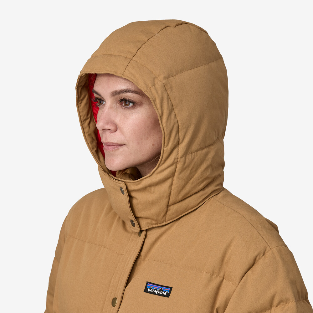 Damen-Daunenparka aus Baumwolle