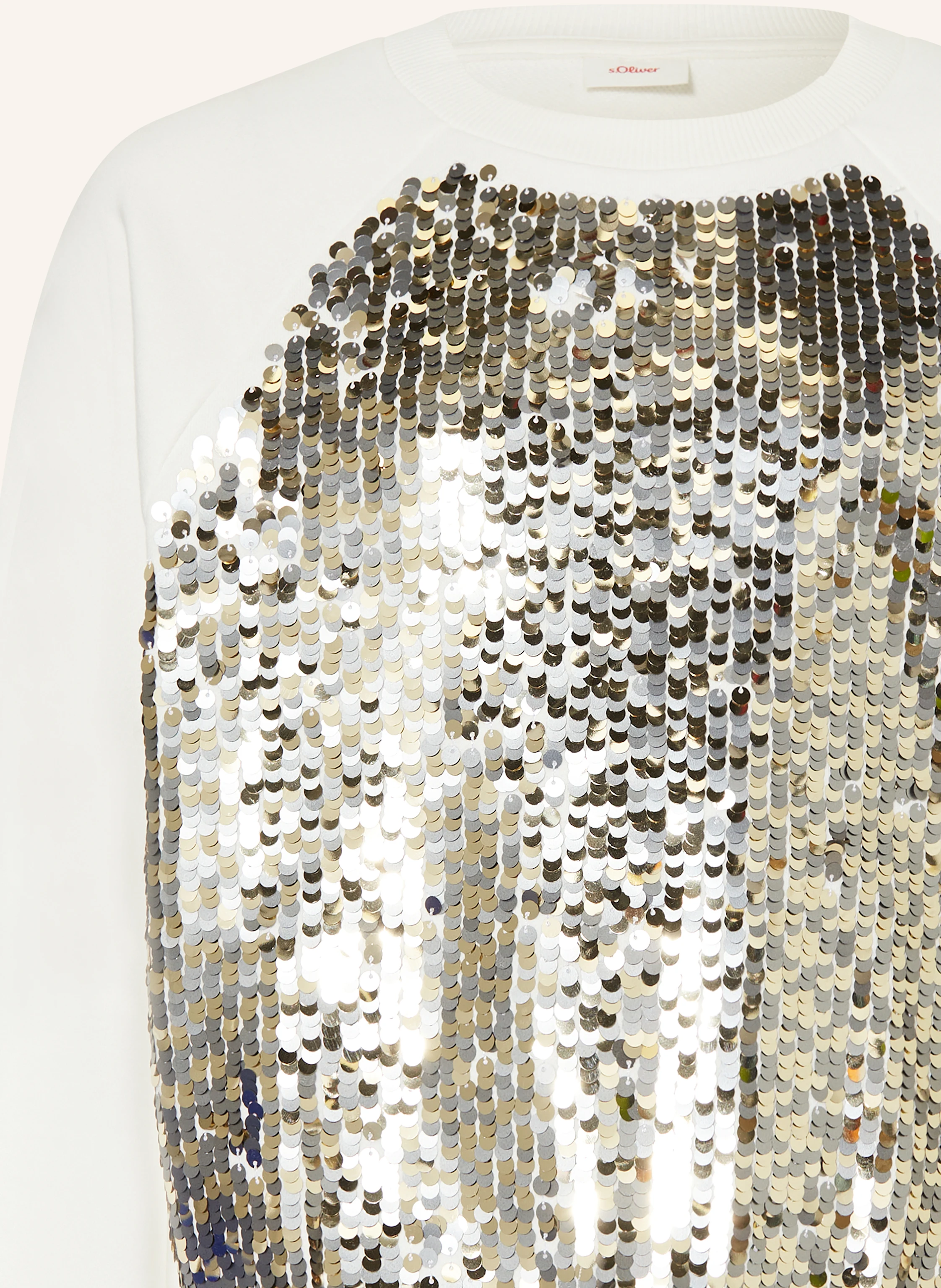 s.Oliver RED Sweatshirt mit Pailletten
