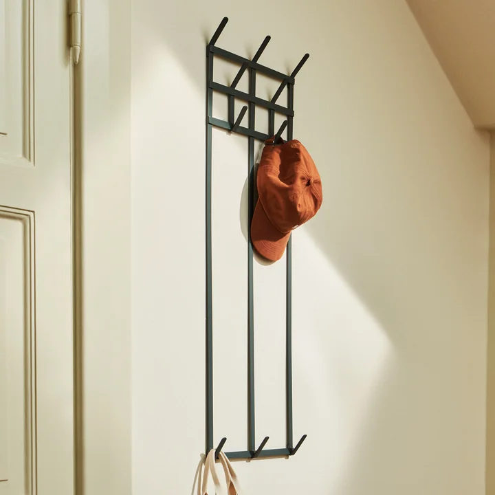 HAY - Tape Garderobe small, matallic grey