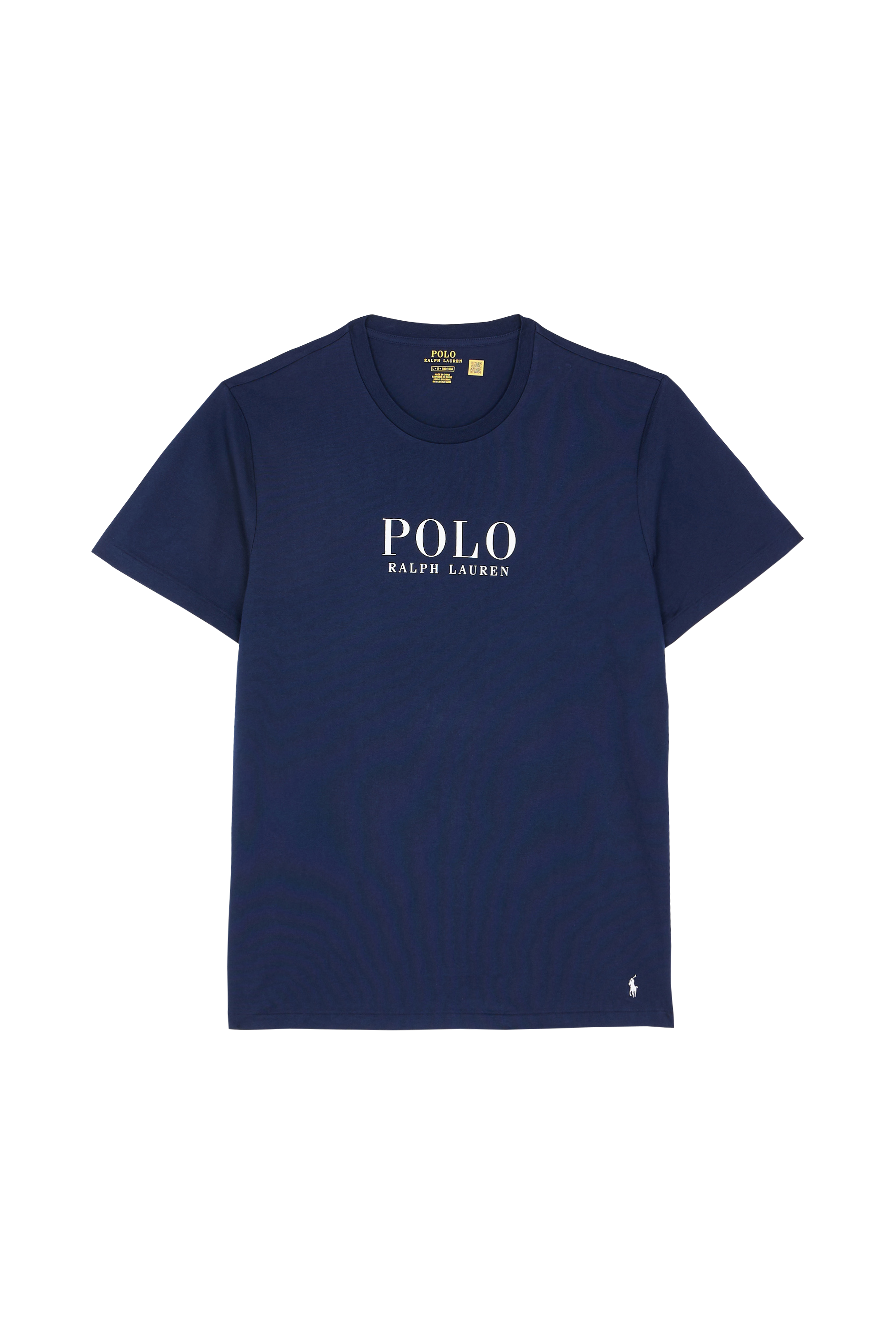 POLO RALPH LAUREN Pyjama BCI LIQUID COTTON-SLE-TOP Bleu