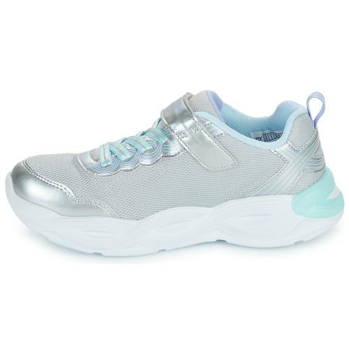 Skechers - LIGHTS: TWISTY GLOW - Argenté / Bleu / Violet