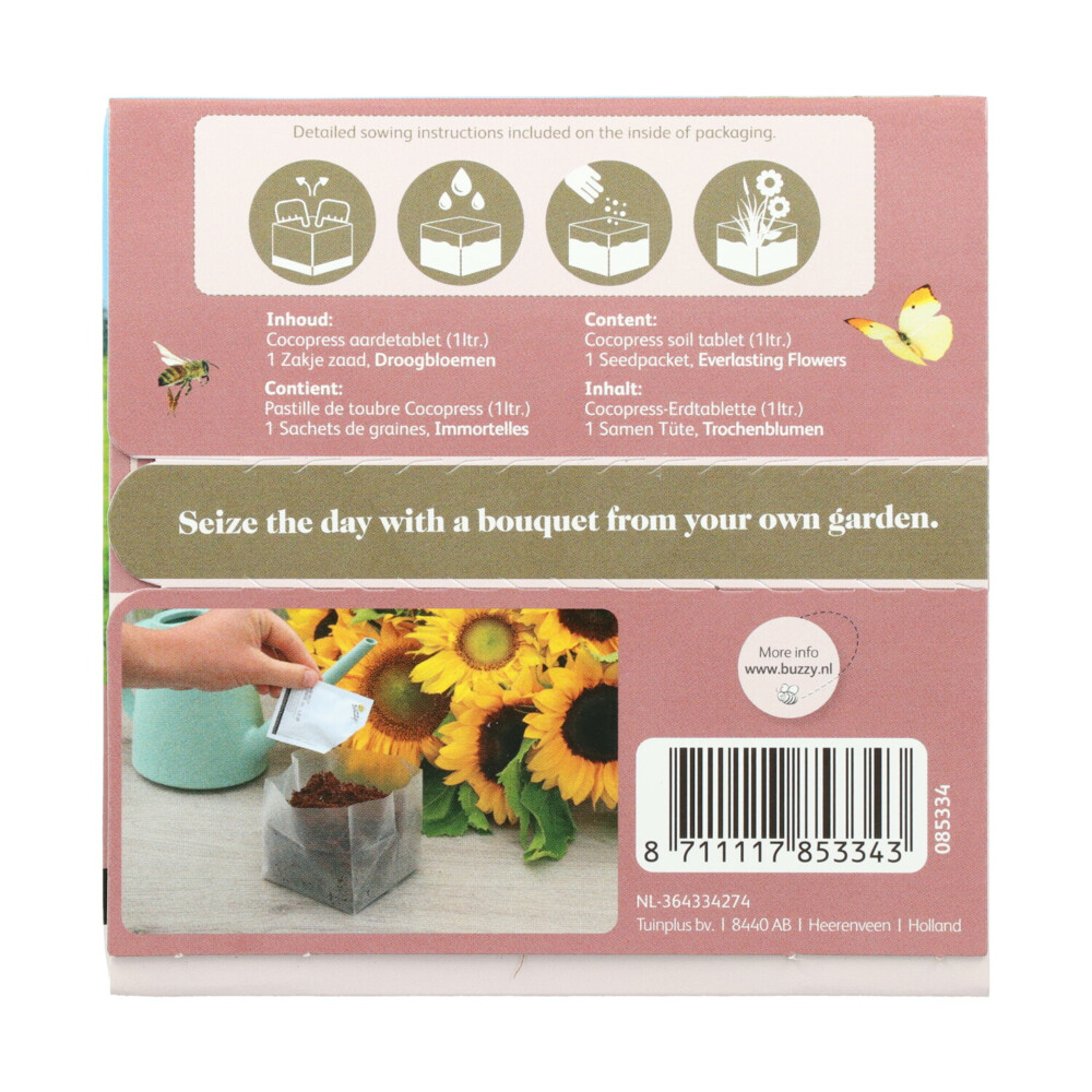 Buzzy Bouquets Bar Bloemzaden Elegant Dried Flowers0,75 gr