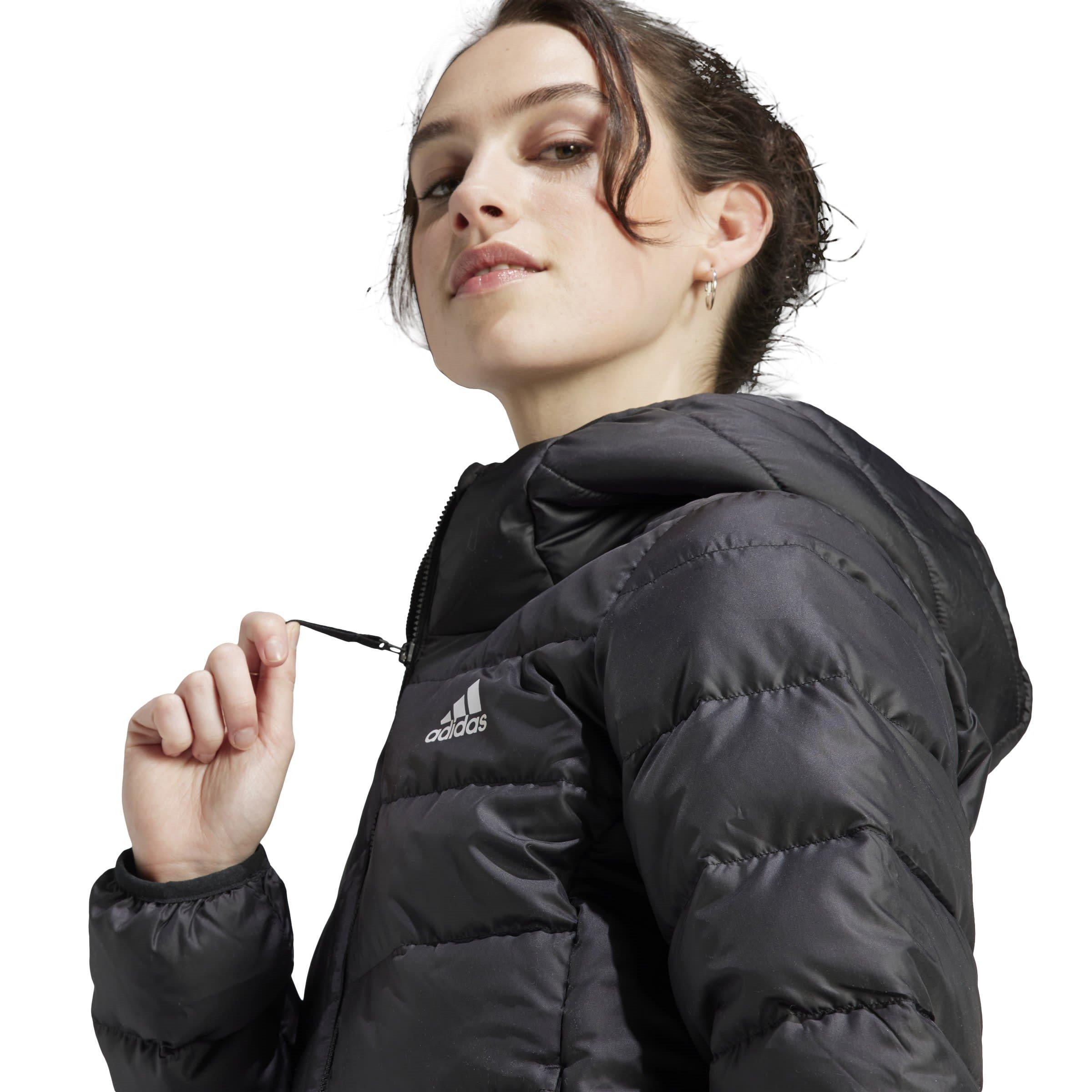 adidas Essentials Light Down Hooded Jacket Womens