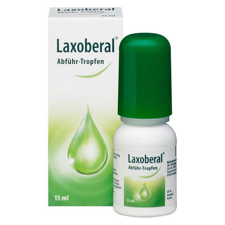 Laxoberal Tropfen, Abführmittel bei Verstopfung, 15 ml