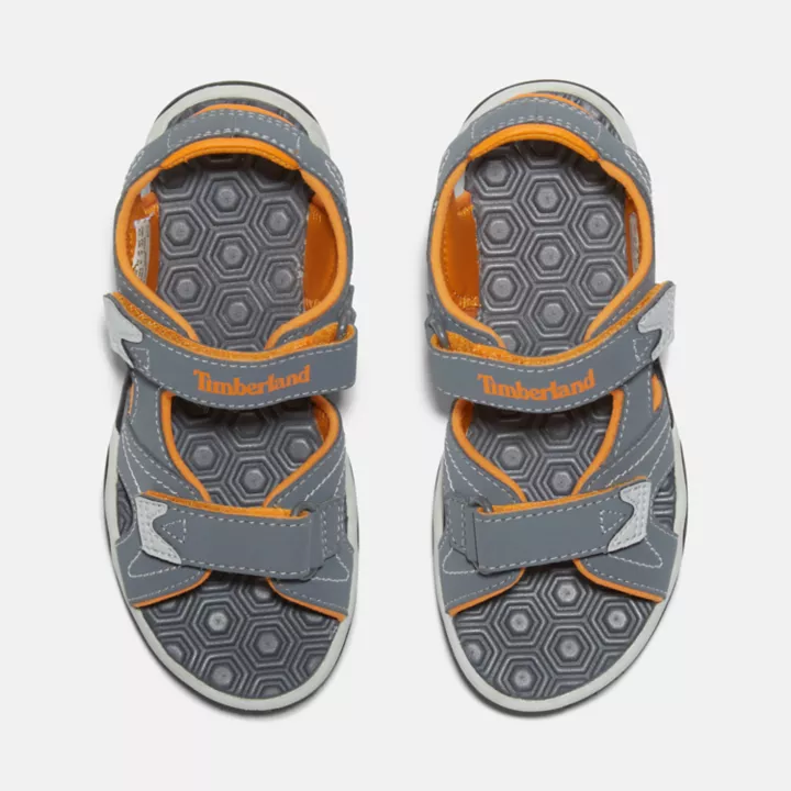 Sandale à double bride Adventure Seeker pour enfant en gris