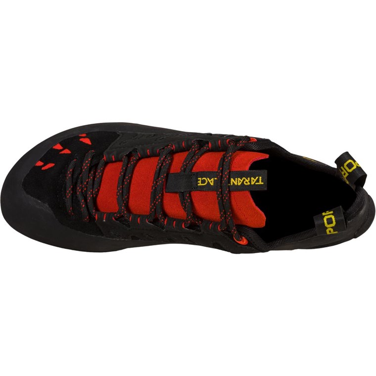 La Sportiva Tarantulace Climbing Shoes Men Black/Poppy