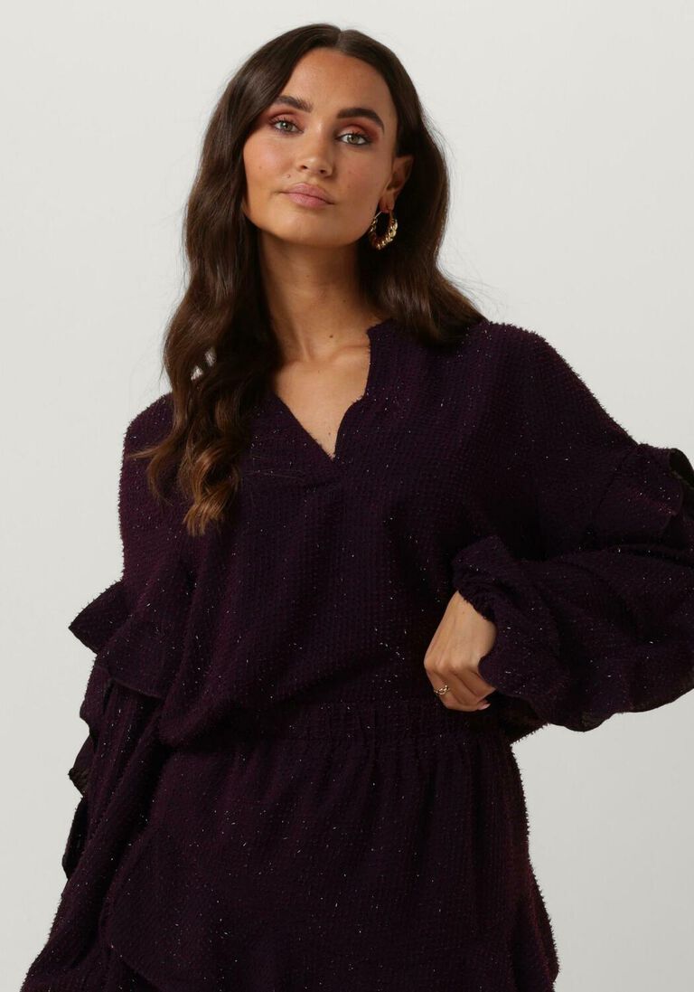 REFINED DEPARTMENT paarse refined department blouse chloe