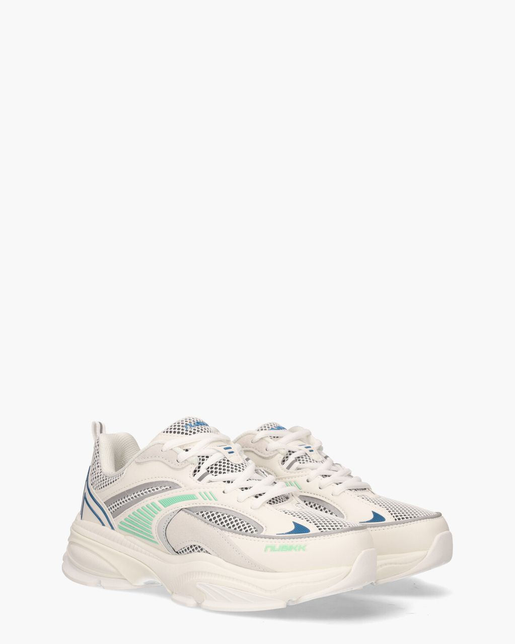 Nubikk Comet Runner Wit/Multicolor Damessneakers