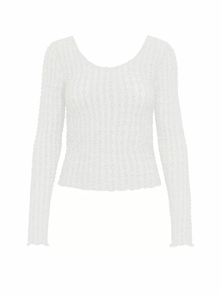 ONLY Langarmshirt ONLTWINKY creme