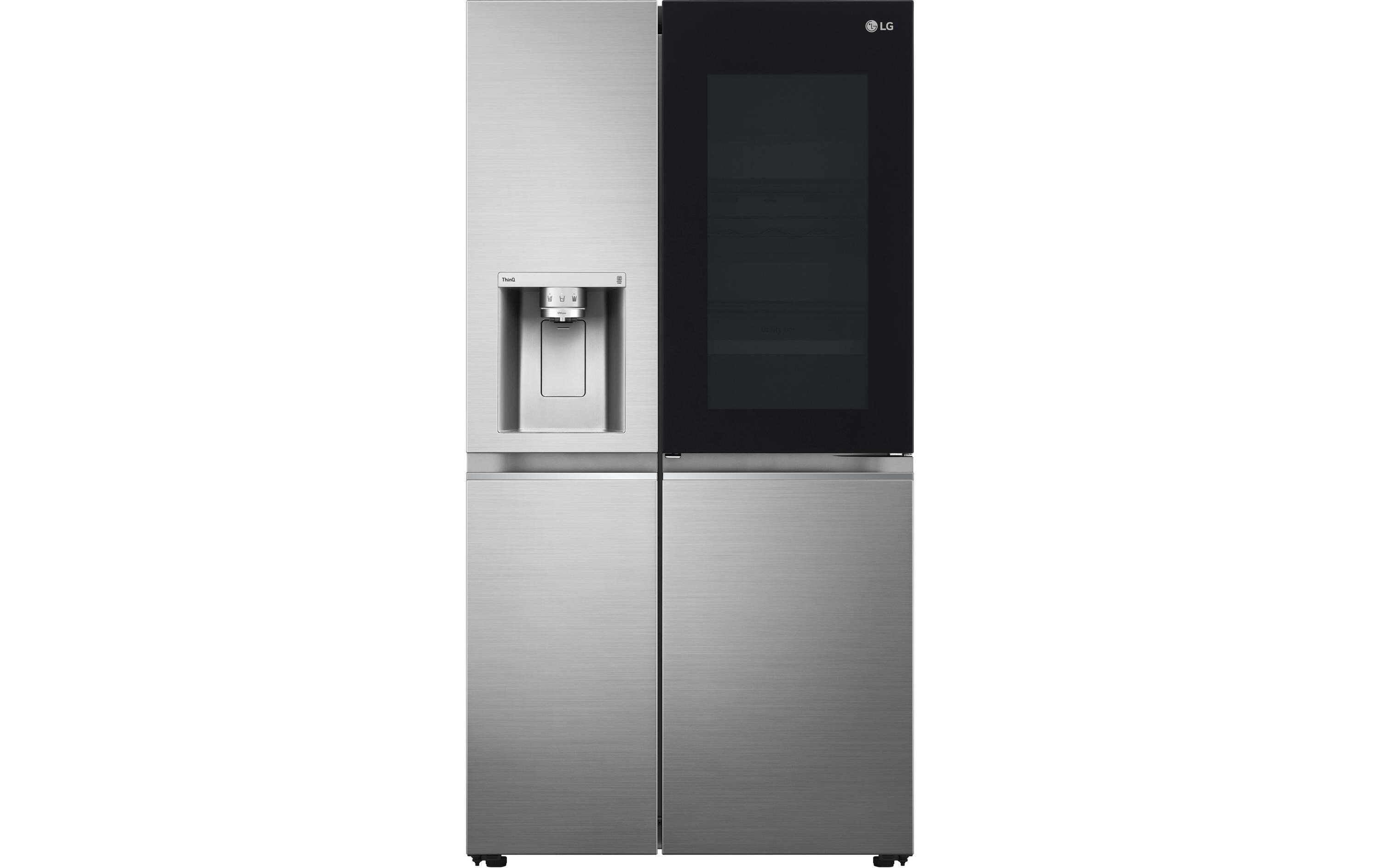 Foodcenter GSXV91PZAE Silber<br>Side by Side Kühl-Gefrier Gerät mit InstaView Door-in-Door
