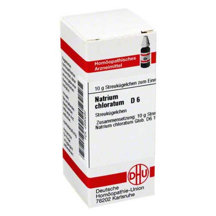 DHU Natrium chloratum D 6 Globuli, 10 g