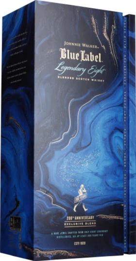 JOHNNIE WALKER BLUE LABEL LEGENDARY EIGHT 70CL
